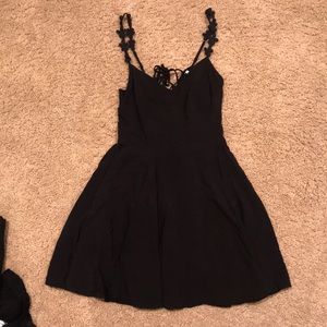 Black Flowy Dress